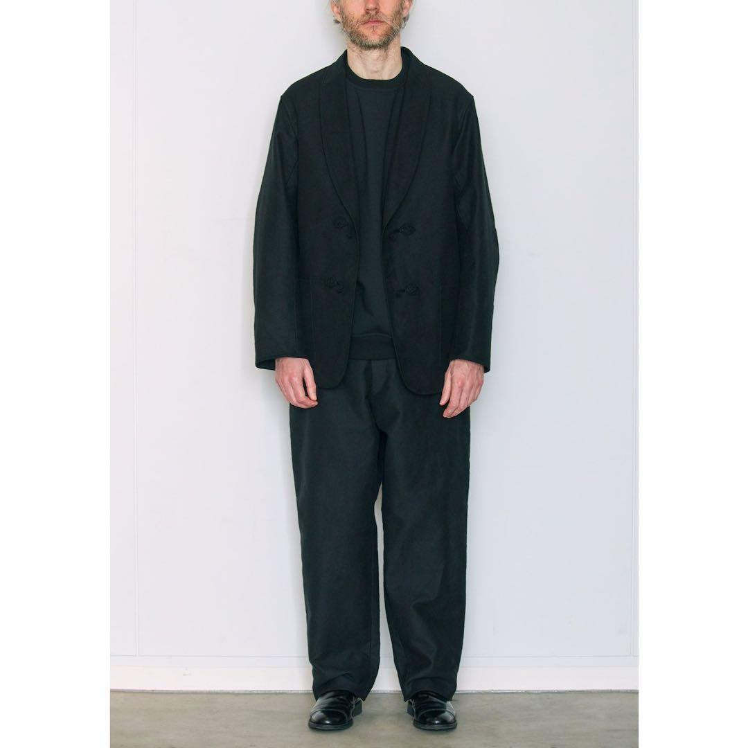 COMOLI ウールギャバ ２タックパンツ N03-03001 size3