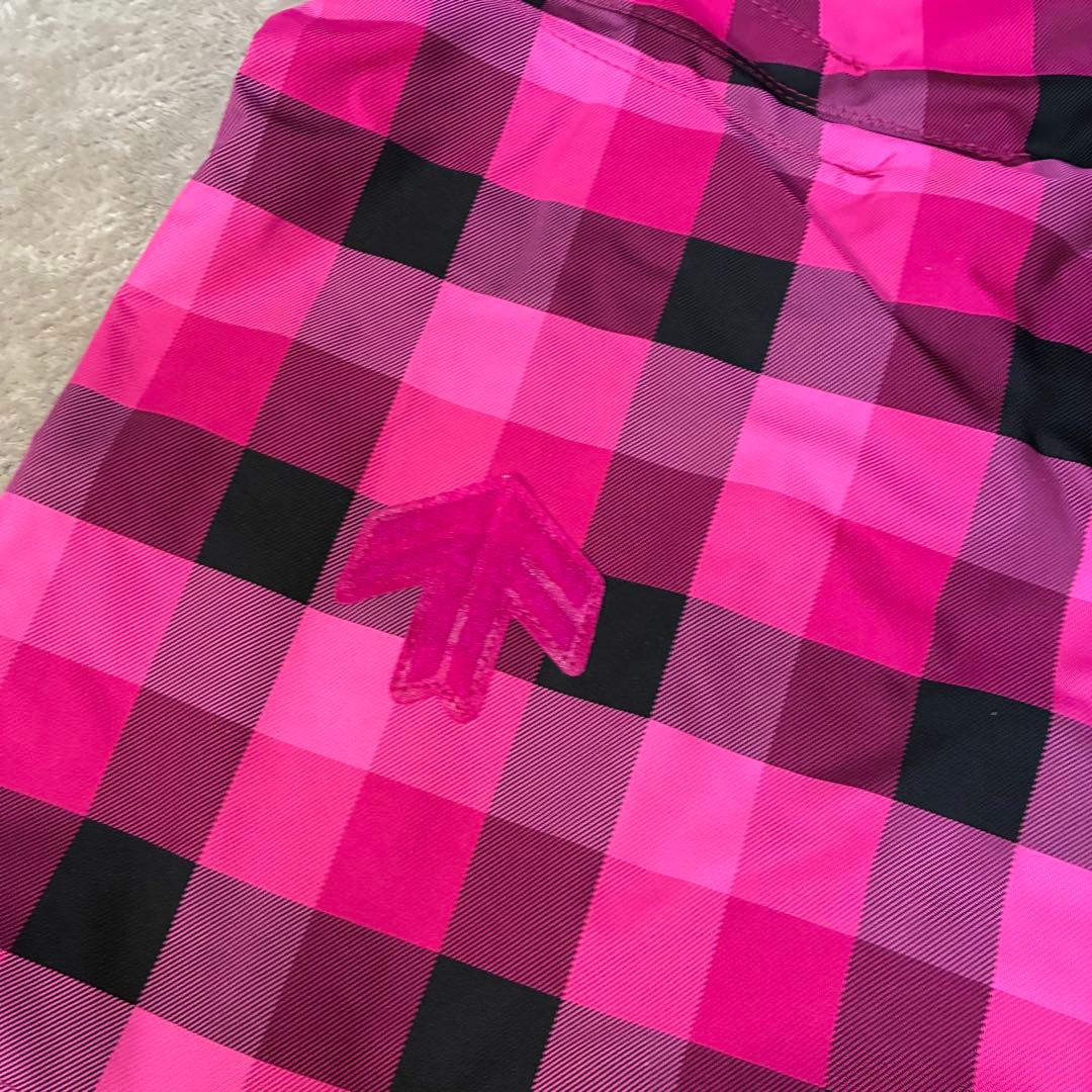 DESCENTE スキーウェア　Lサイズ　ピンク/ブラック　上下セット