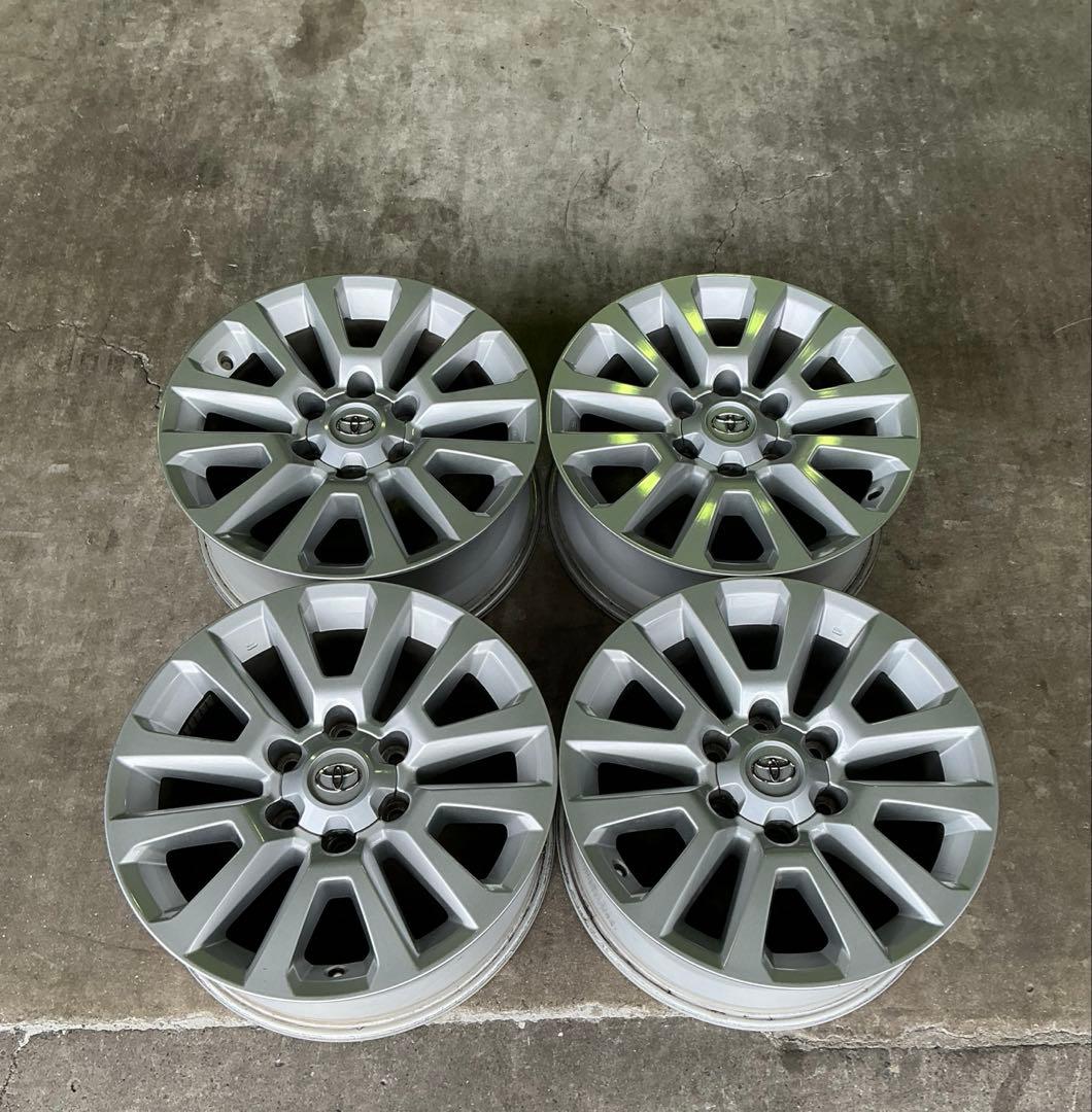 ランドクルーザー プラド 18インチ 純正ホイールセット