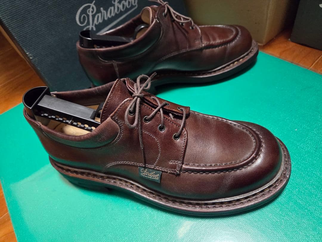 【デカタグ・希少】Paraboot　ヴィンテージ　Uチップ　98年製　6