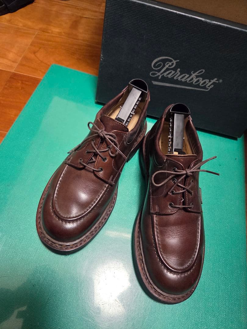 【デカタグ・希少】Paraboot　ヴィンテージ　Uチップ　98年製　6