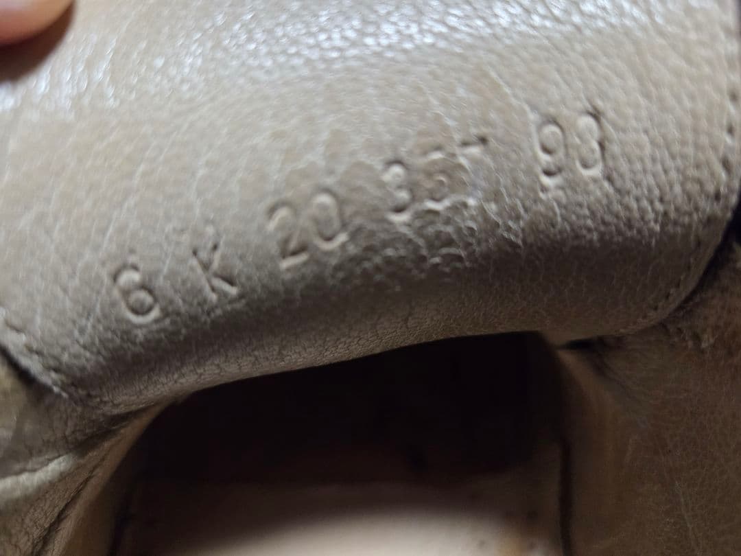 【デカタグ・希少】Paraboot　ヴィンテージ　Uチップ　98年製　6