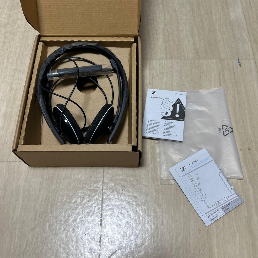 【現状品】Sennheiser PC 8.2 USB 優先ヘッドセット