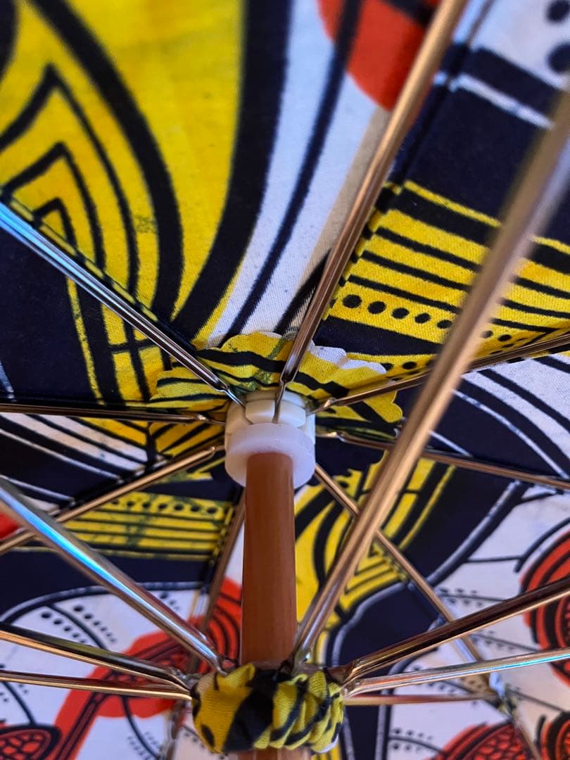 ボンボンストア　アフリカンプリント　長日傘
