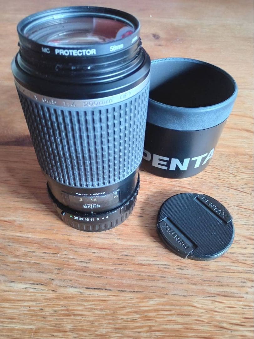 PENTAX -FA645 200mm フード付き