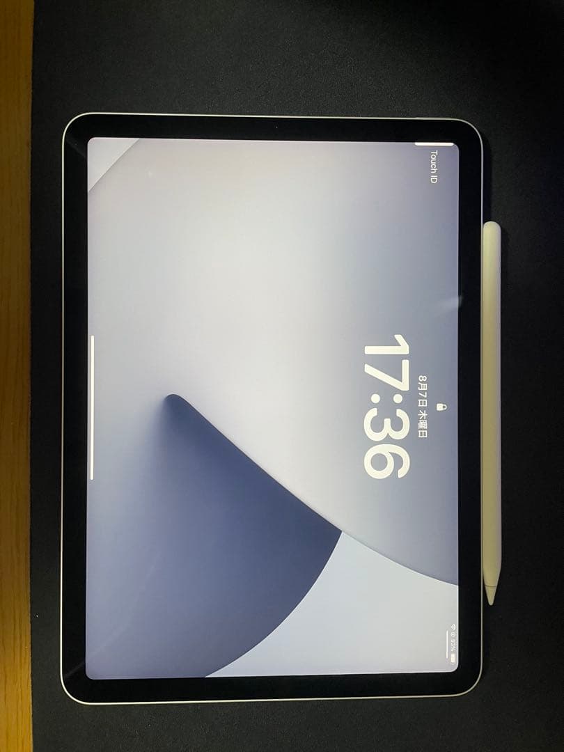 Apple iPad 本体 シルバー Apple Pencil付き （箱あり）