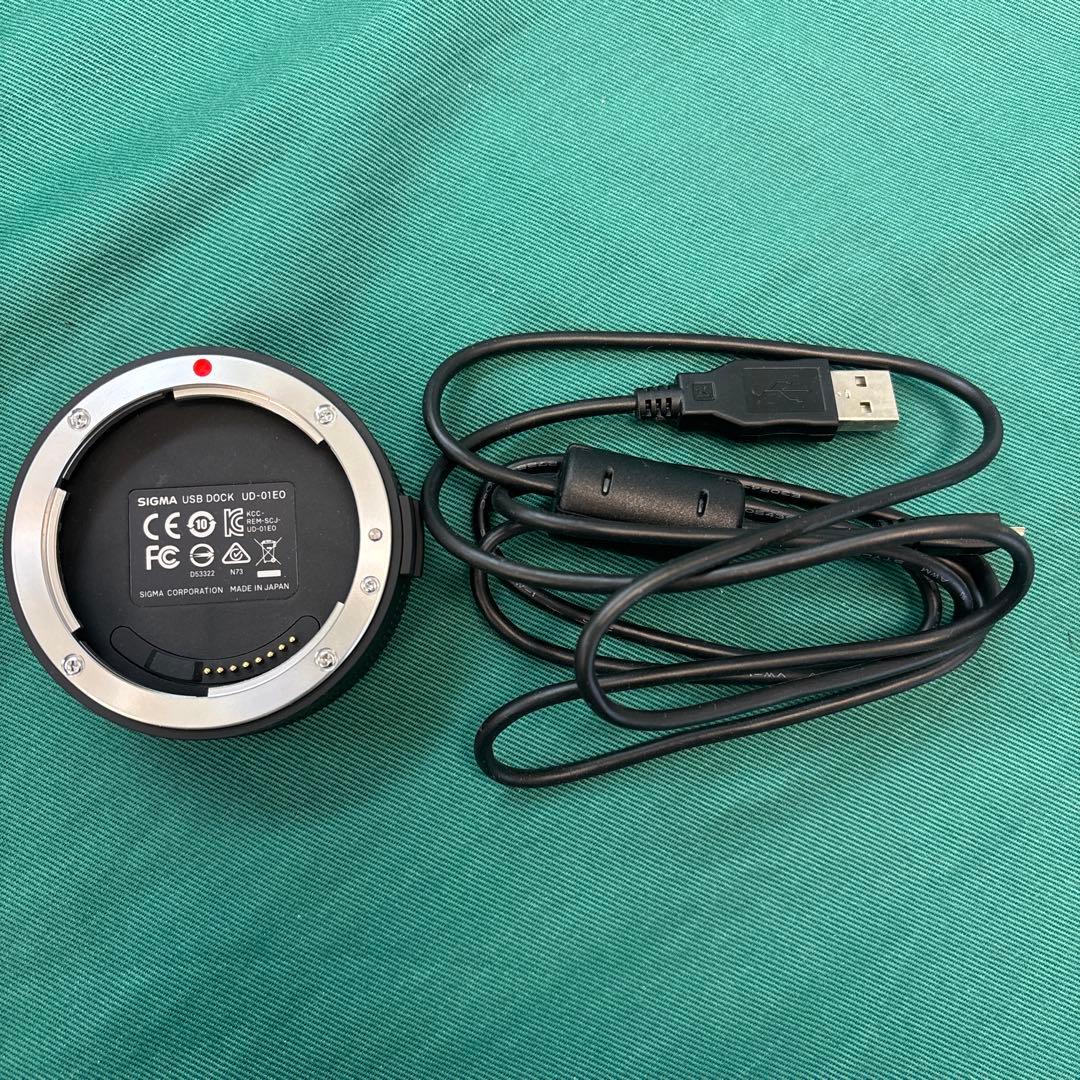 SIGMA 30mm F1.4 DC レンズ USBドック付