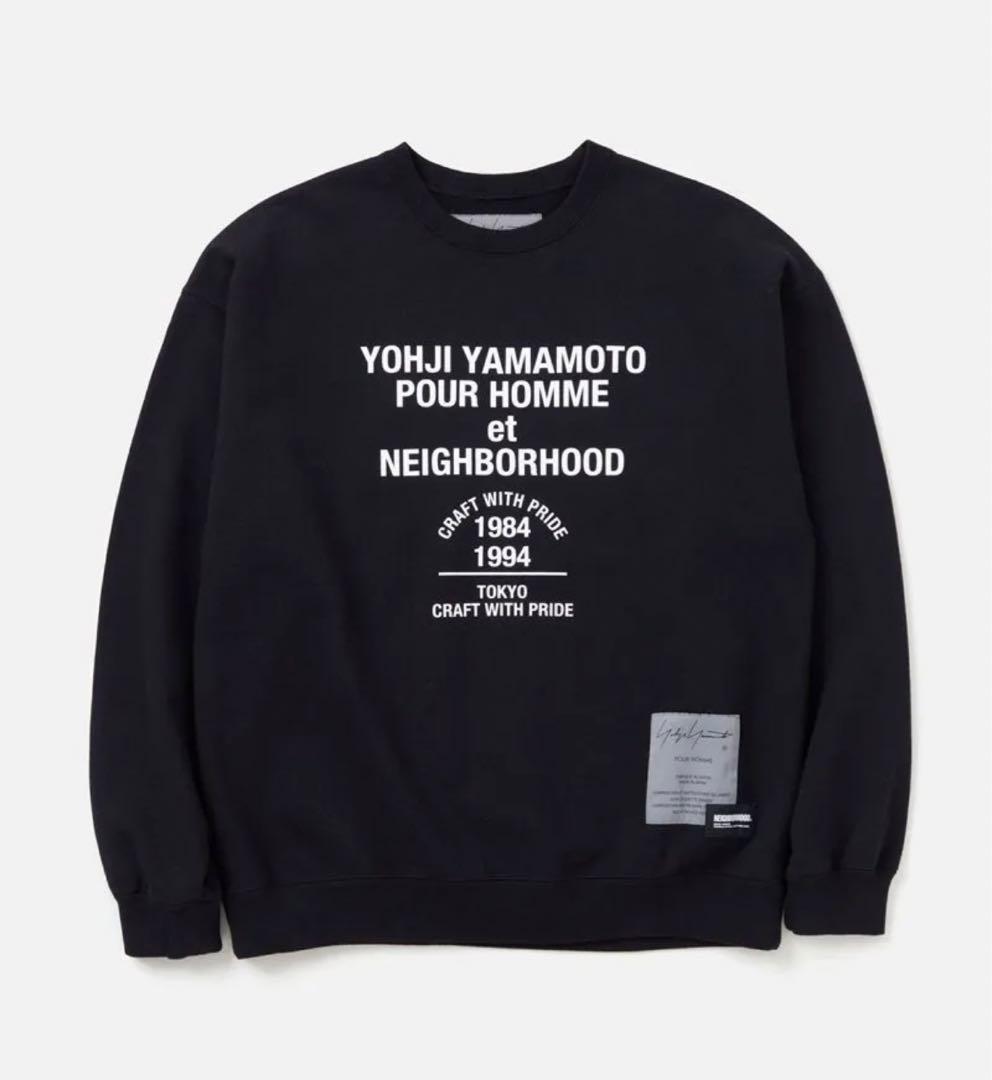 トップス NEIGHBORHOOD X YOHJI YAMAMOTO SWEAT XL