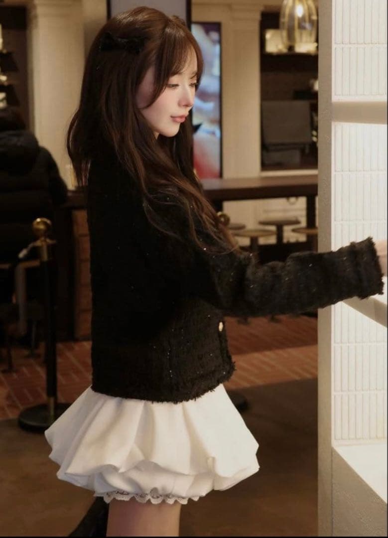 Darich ダーリッチ ボリュームバルーンミニスカート FL