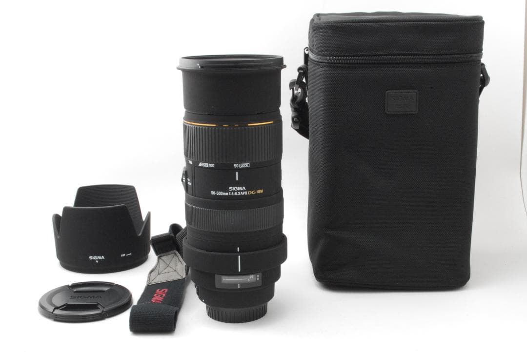 シグマ 50-500mm F4.5-6.3 APO DG OS キャノン用