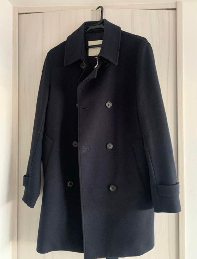 マッキントッシュ ソフトウール ベルテッドダブルコート メンズ サイズ38 美品