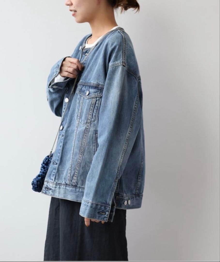 JOURNAL STANDARD relume デニムジャケットオーバーサイズ