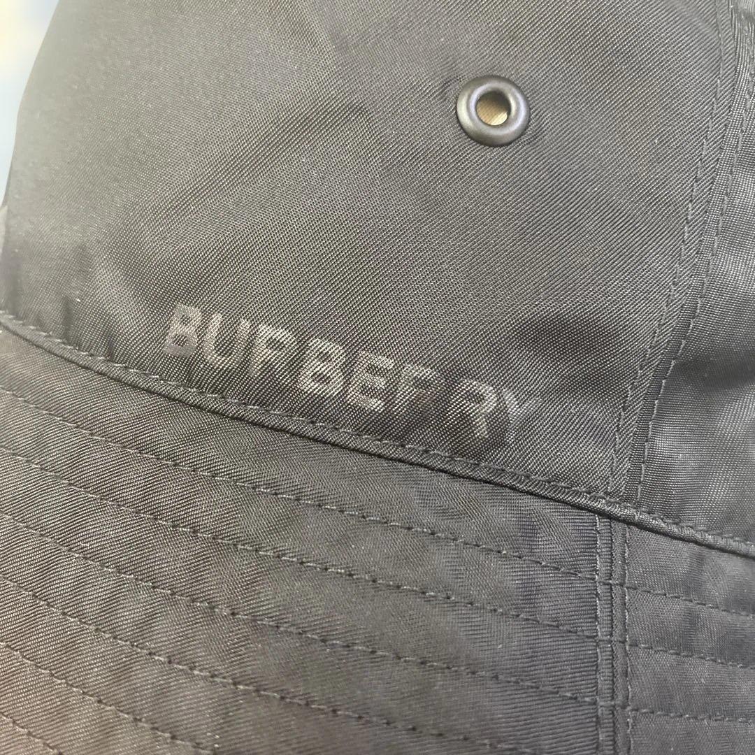 【美品】BURBERRY バケットハット XL リバーシブル　 ブラック