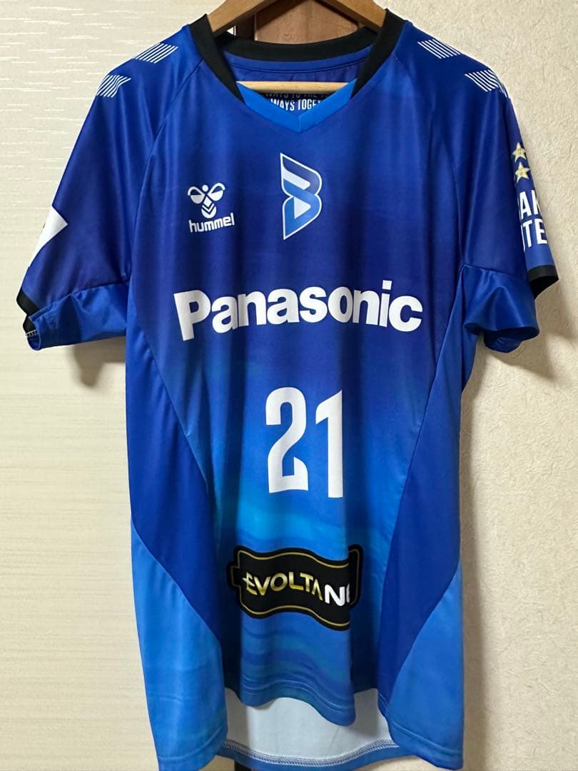 大阪ブルテオン 永露元稀選手 オーセンティックユニフォームL