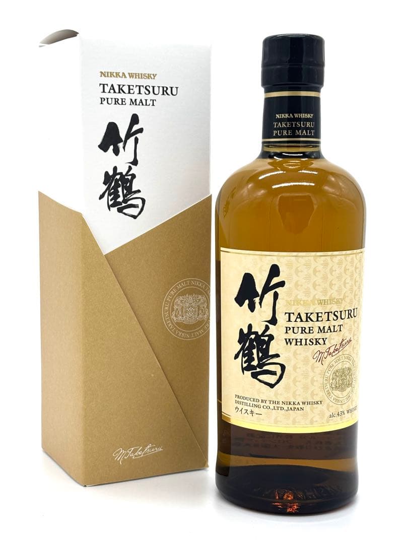 【大幅値下げ‼️】竹鶴 ピュアモルトウイスキー 43%