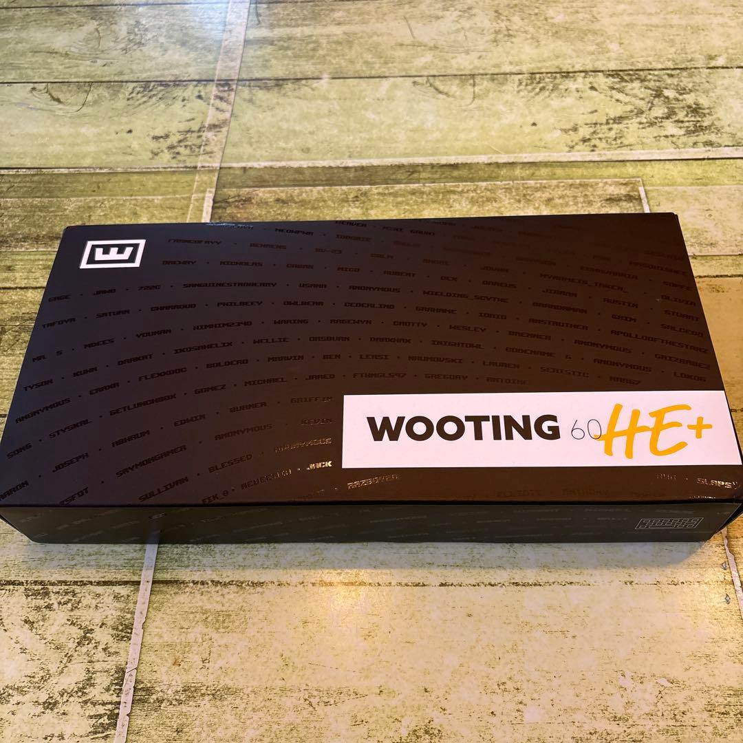 Wooting 60HE+ キーボード 本体　英語配列