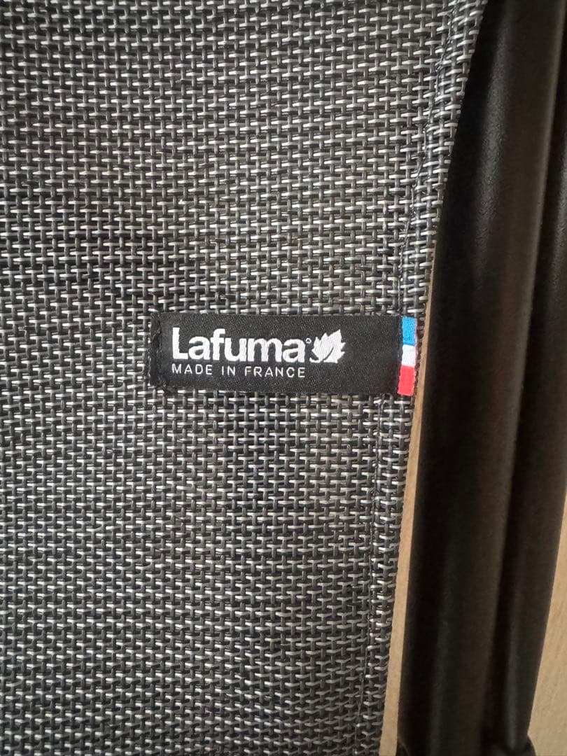 ラフマ(Lafuma) マキシトランザットプラス デッキチェア ブラック