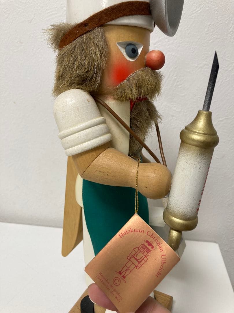 クリスチャンウルブリヒトの医者のくるみ割り人形　オルゴール付　ドイツ製