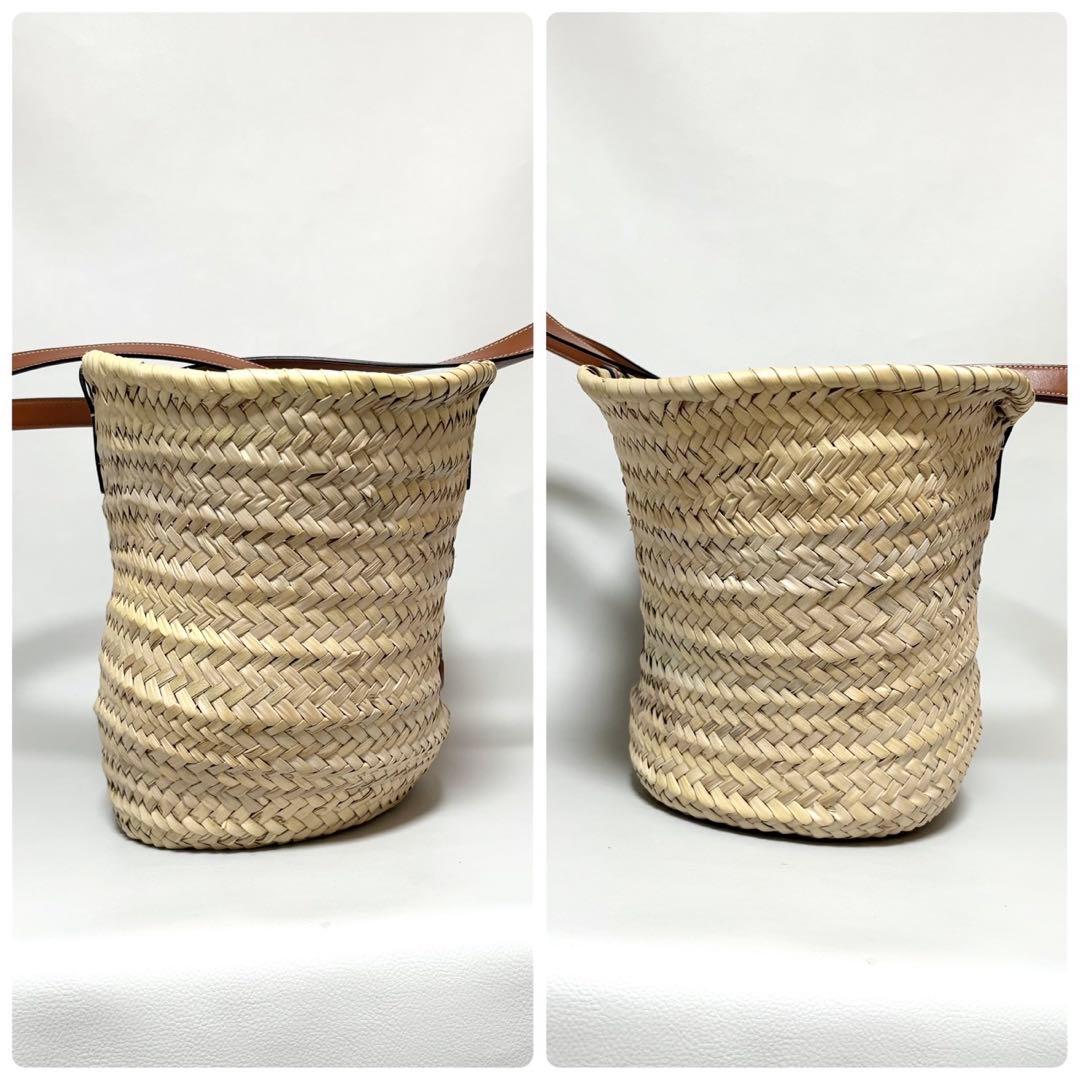 CELINE / トリオンフ クラシックパニエ ミディアム タン かごバッグ