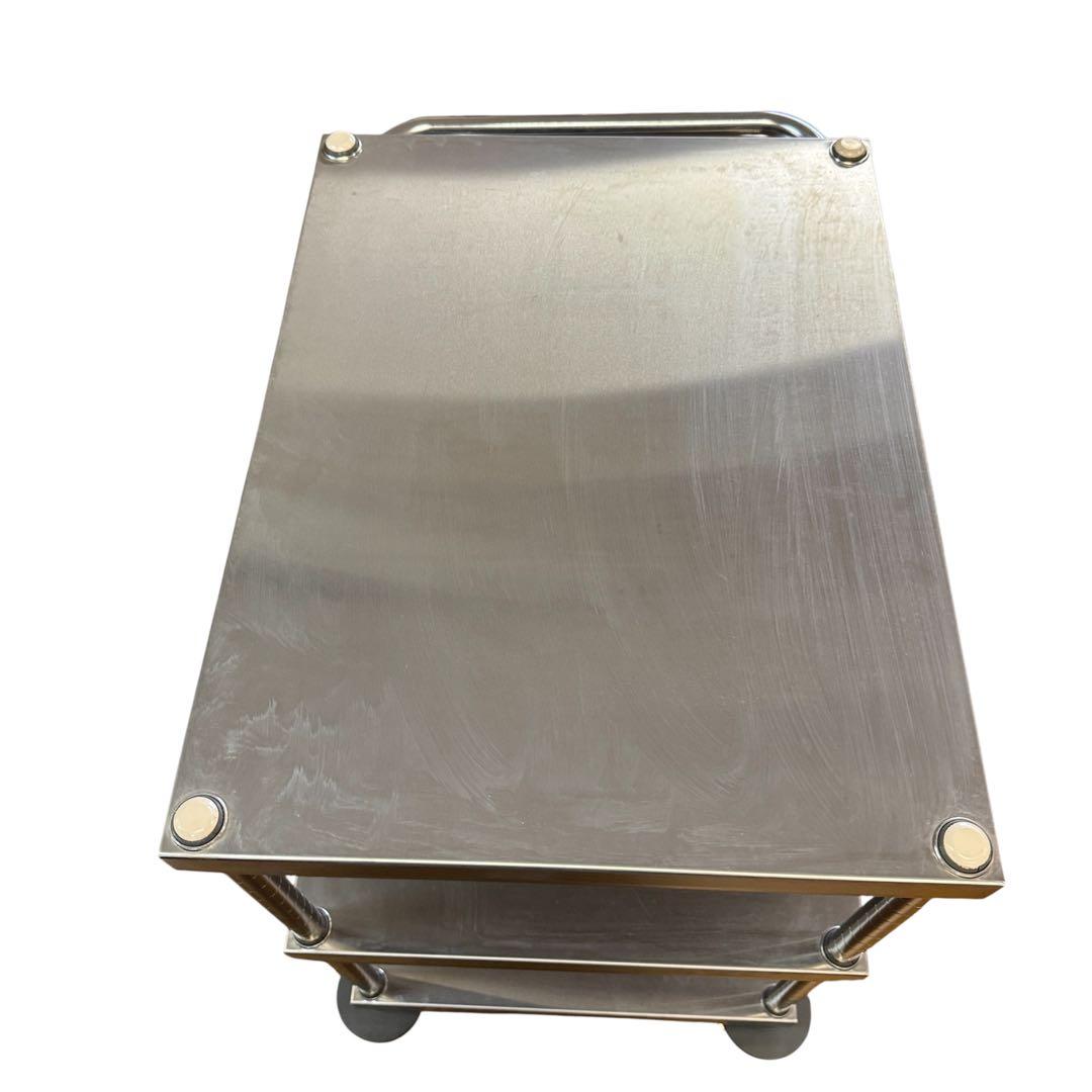 ステンレスワゴン キッチンワゴン ステンレスキッチンワゴン キャスター付き