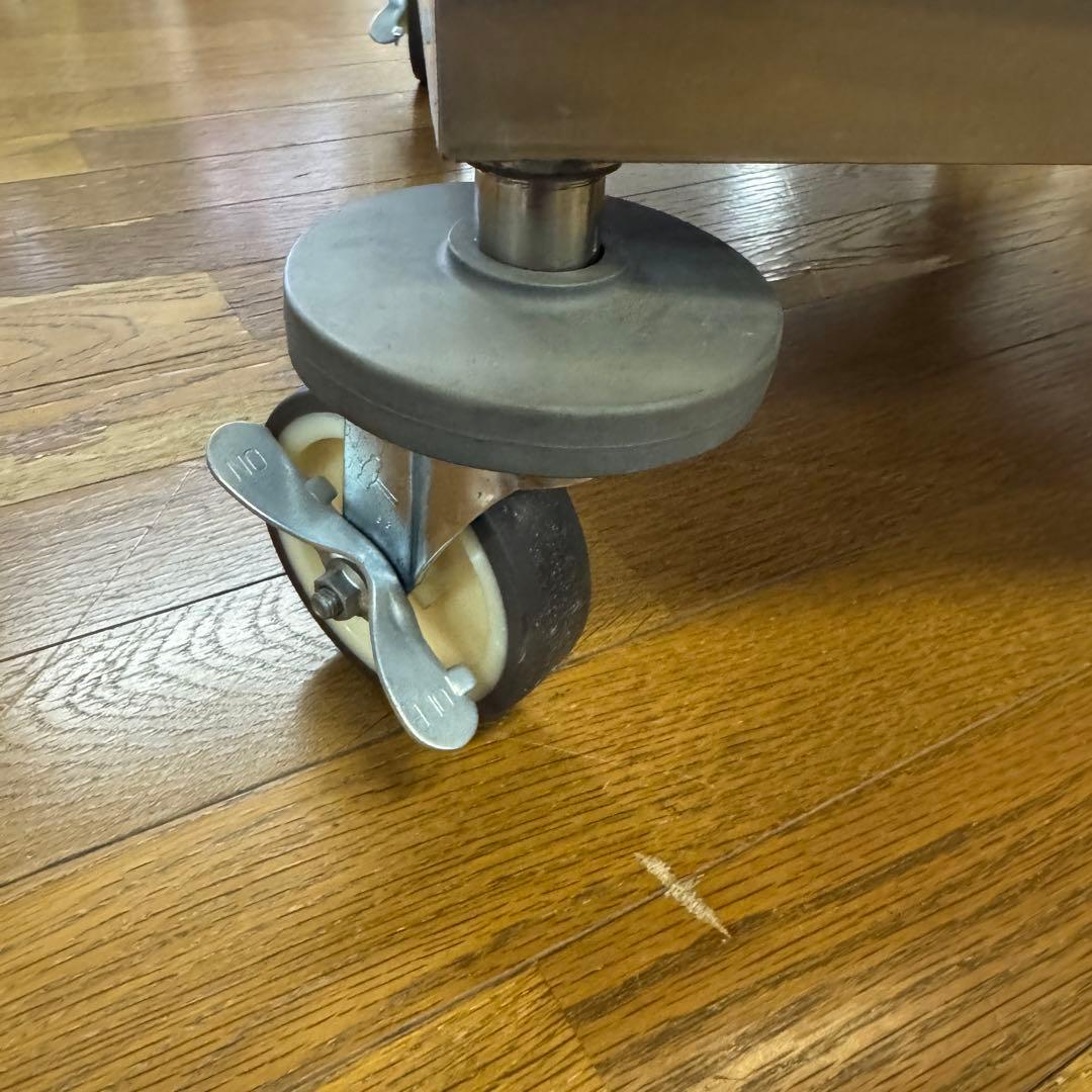 ステンレスワゴン キッチンワゴン ステンレスキッチンワゴン キャスター付き