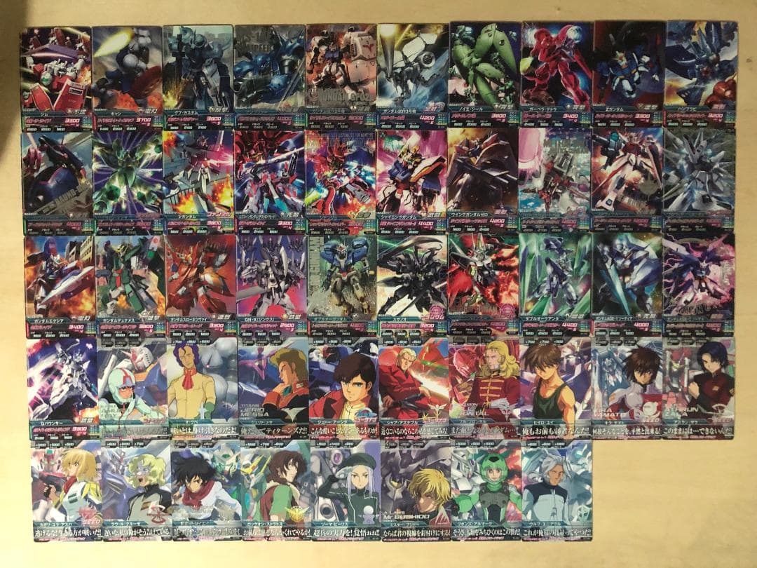 ガンダムトライエイジ　B1～B8　386種386枚　レア・コモン　フルコンプ