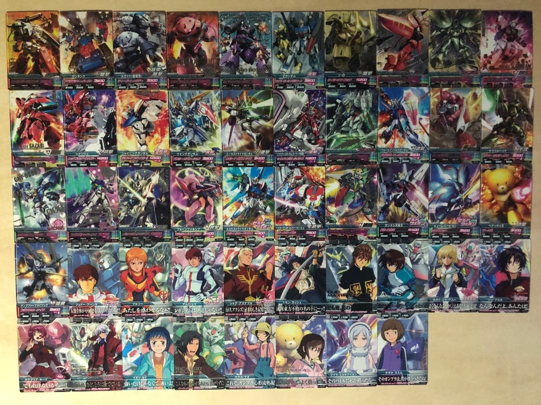 ガンダムトライエイジ　B1～B8　386種386枚　レア・コモン　フルコンプ