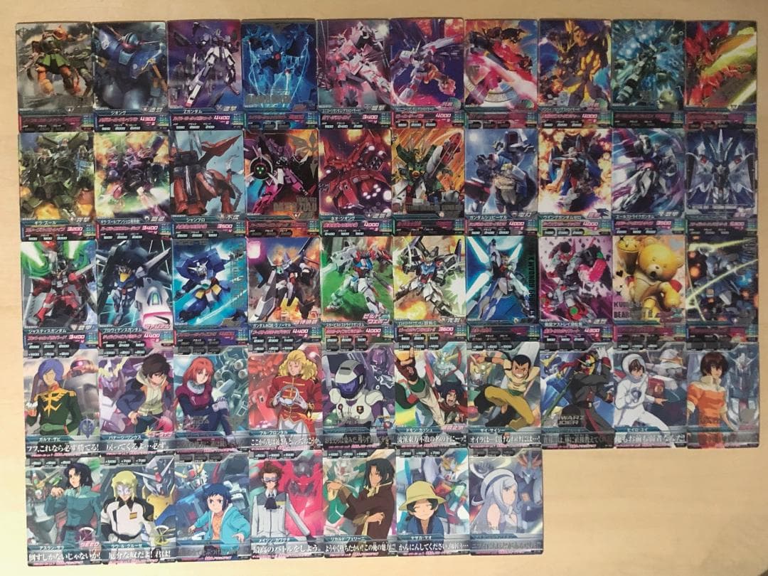 ガンダムトライエイジ　B1～B8　386種386枚　レア・コモン　フルコンプ