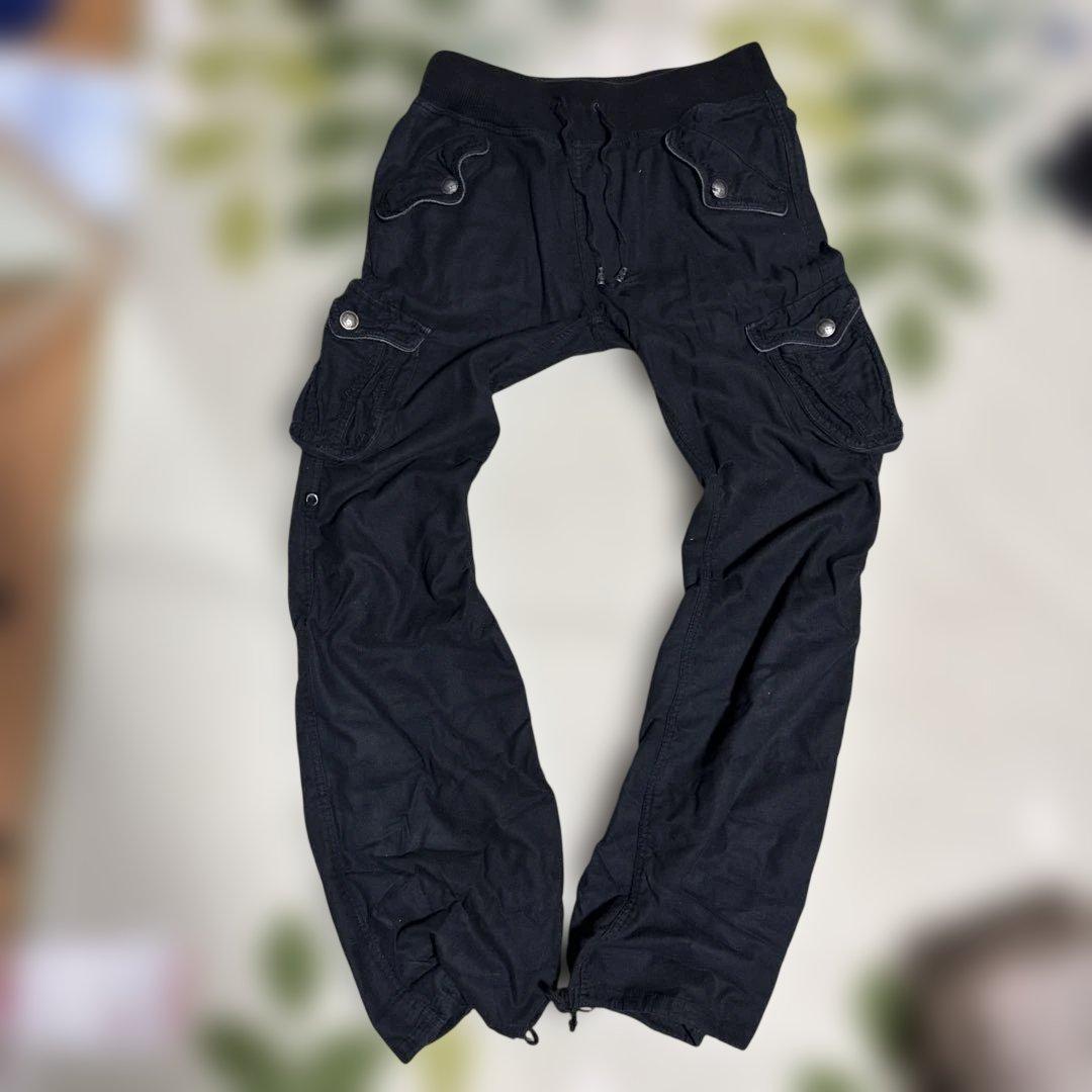 goa ゴア ワークパンツ カーゴパンツ ブラック系