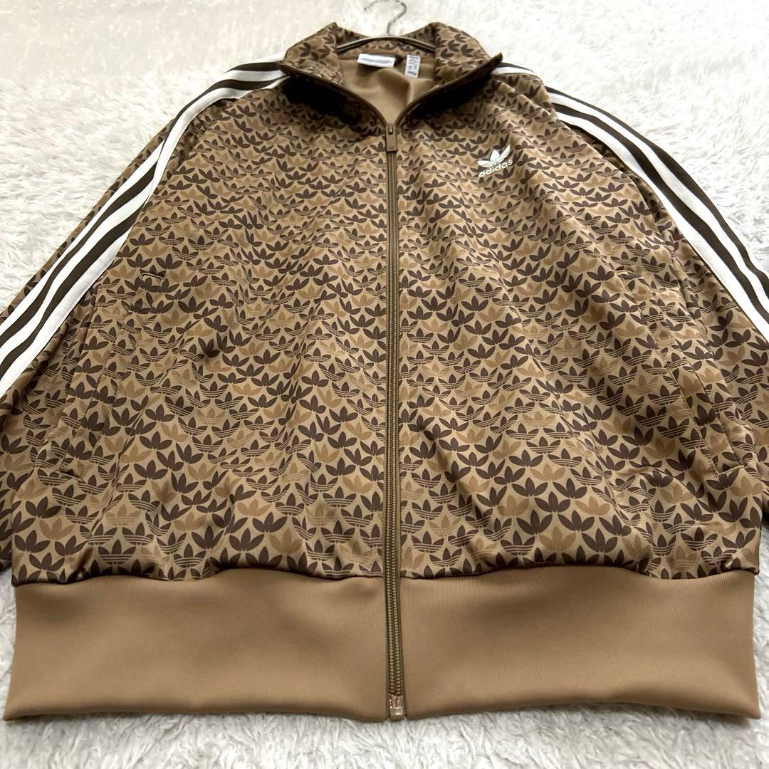 adidas ファイヤーバード モノグラム トラックジャケット トレフォイル柄