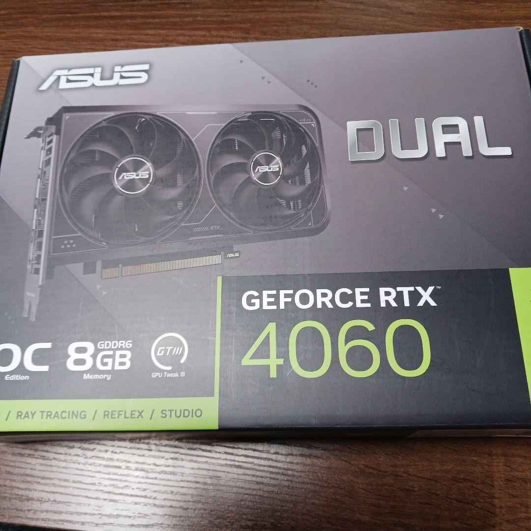 グラフィックボード・グラボ・ビデオカード ASUS DUAL GeForce RTX 4060 8GB