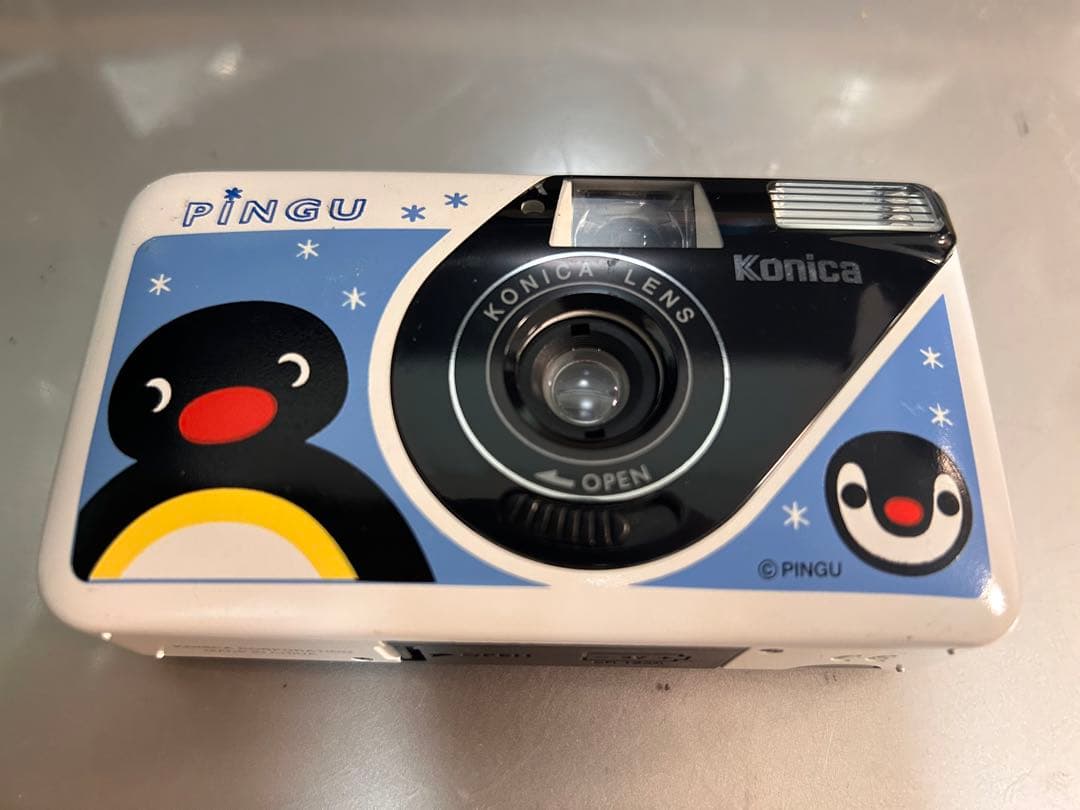Konica K mini Pingu 希少動作品可愛いフィルムカメラ