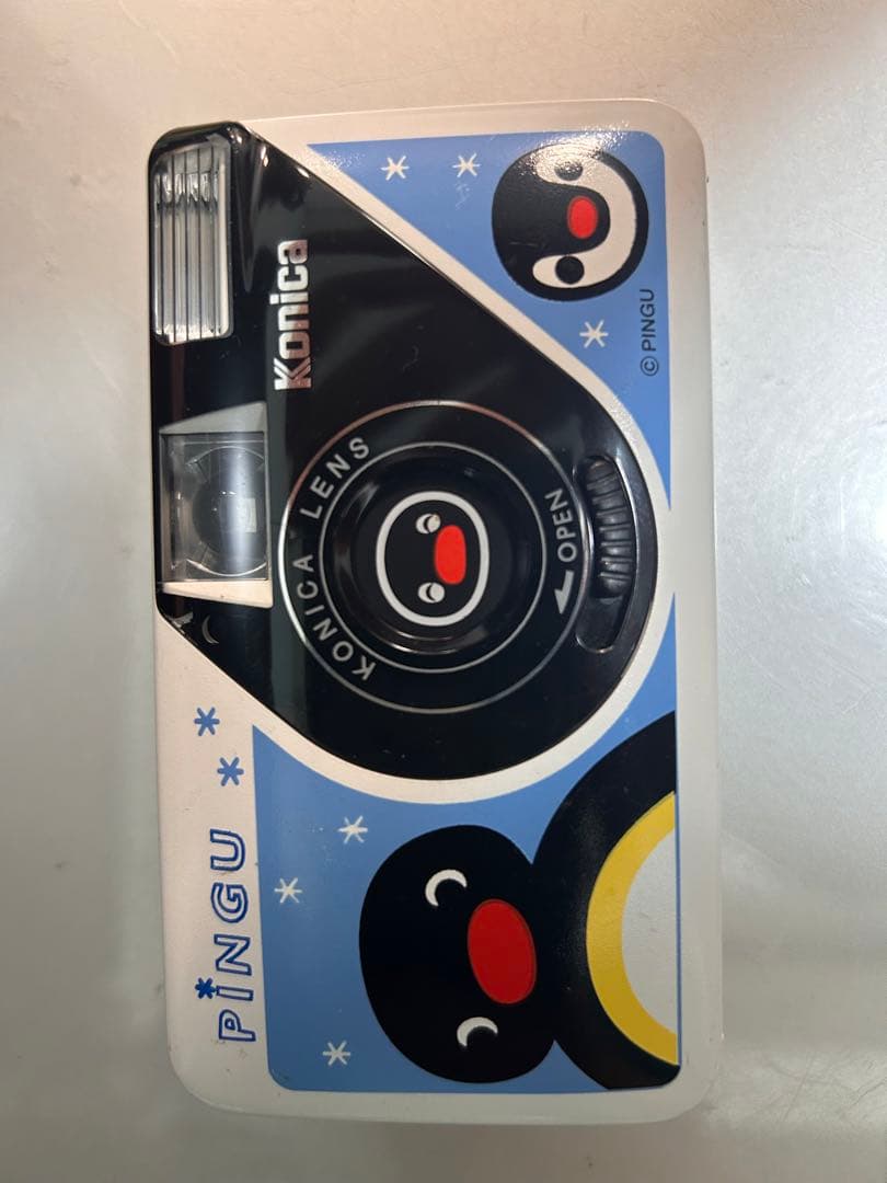 Konica K mini Pingu 希少動作品可愛いフィルムカメラ