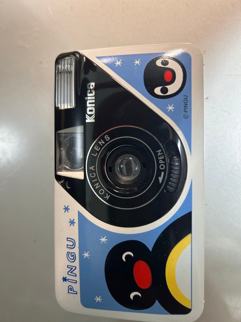 Konica K mini Pingu 希少動作品可愛いフィルムカメラ