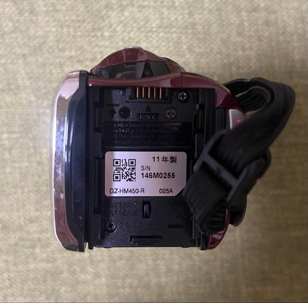 JVC Everio GZ-HM450 ルージュレッド