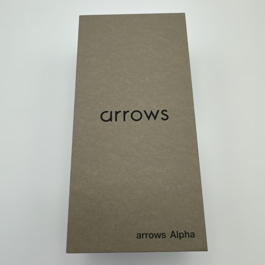 「きゅう」arrows Alpha M08未開封新品 ホワイトsimフリー