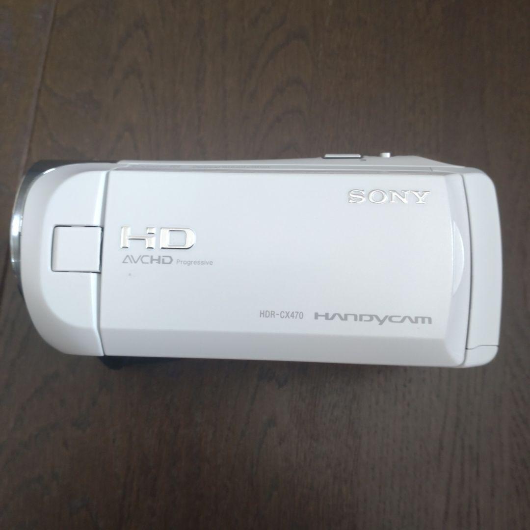SONY HDR-CX470 ハンディカム ホワイト