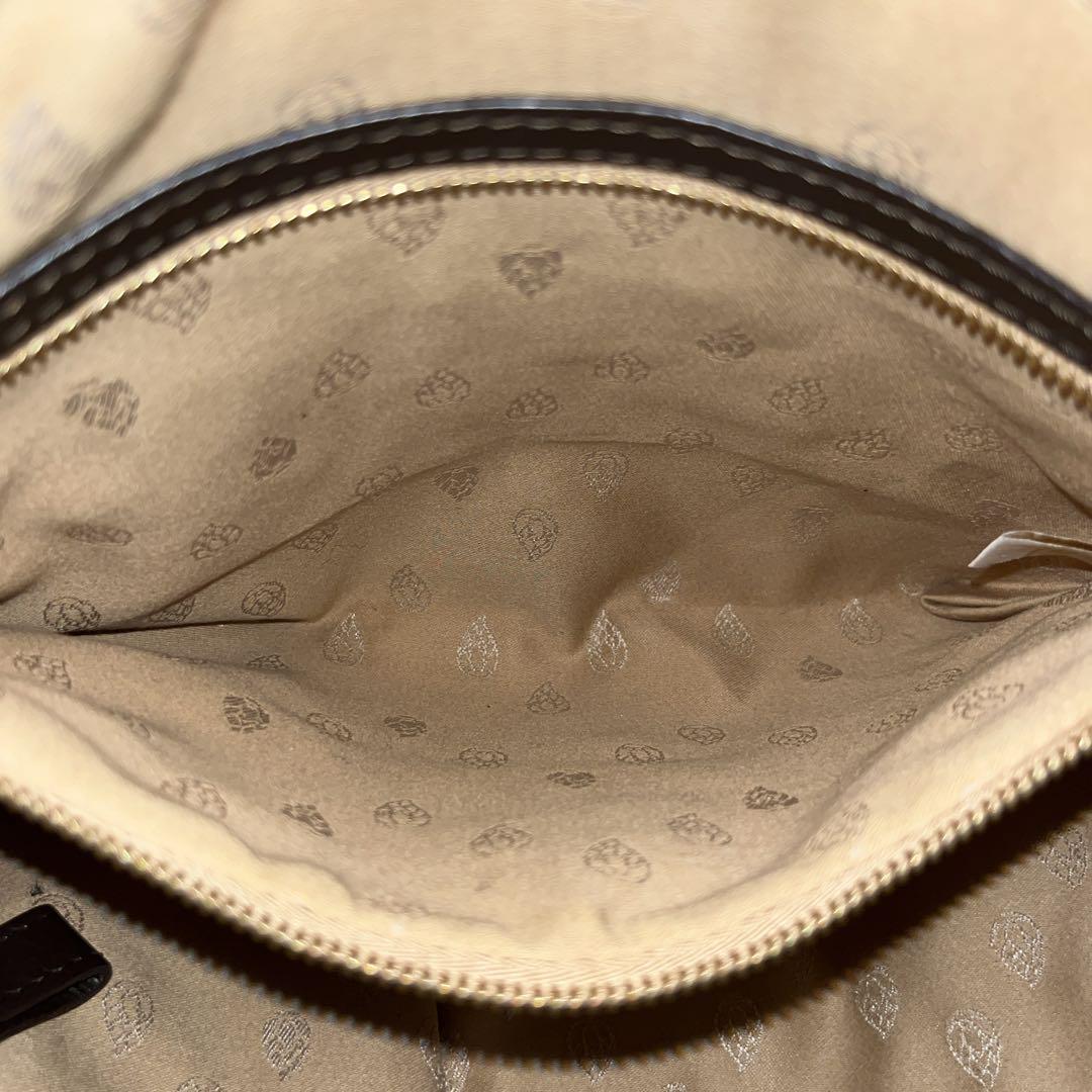 良品　ヘレンカミンスキー　かごバッグ　編み込み　ロゴプレート　ラフィア　ベージュ