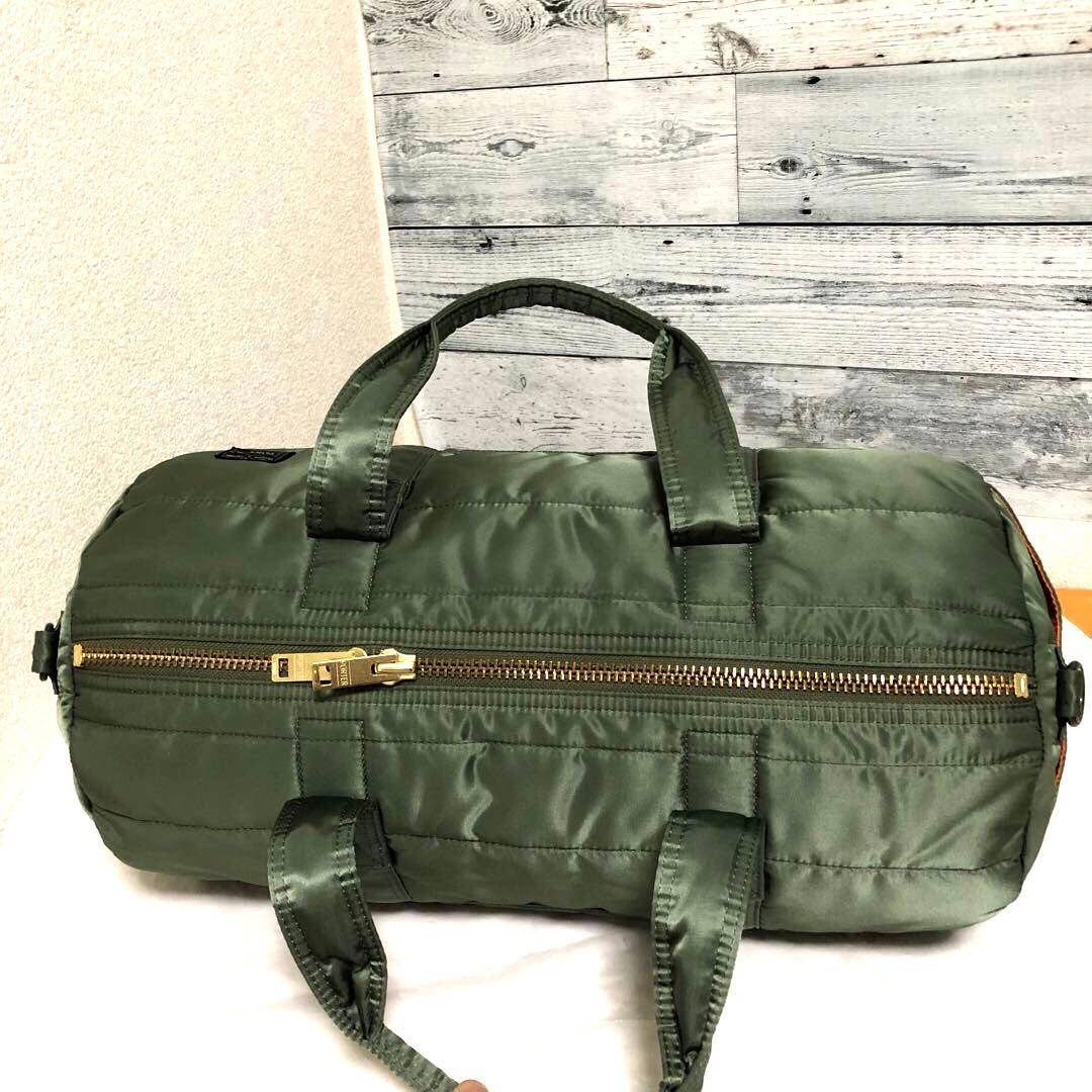 未使用級✨現行タグ ポータータンカー ボストンバッグ2way セージ 吉田カバン