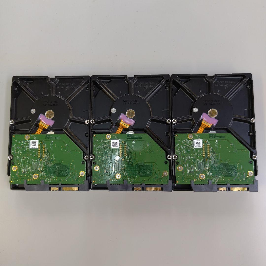 ✱WD1004FBYZ 1TB SATA3.5 ハードディスク 3台セット