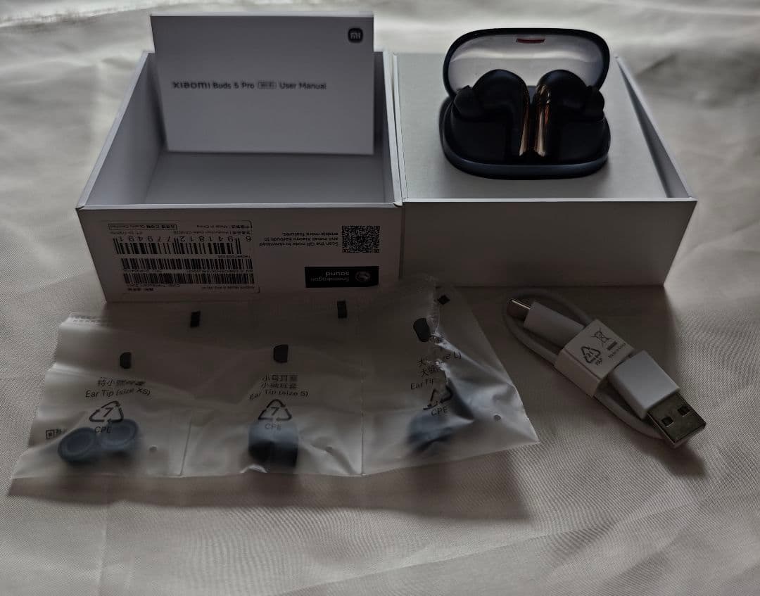 Xiaomi Buds 5 Pro Wi-Fi　2025.10.01購入