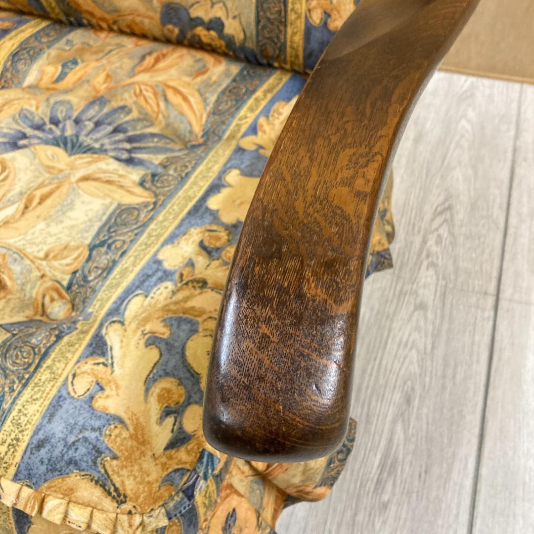 【飛騨産業】キツツキ　穂高　アームチェア　一人掛けソファ　シングル B