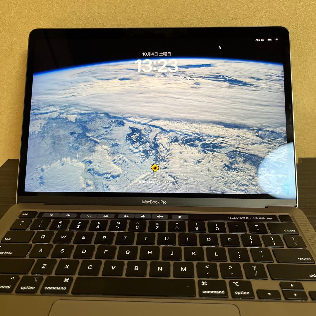 MacBook Pro 13インチ 2020 i5-16GB-512GB（250