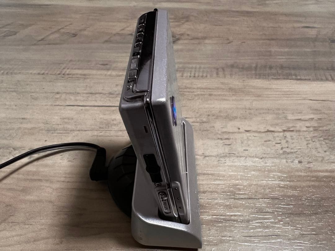 SHARP ポータブルMDプレーヤー Auvi 充電スタンド付き