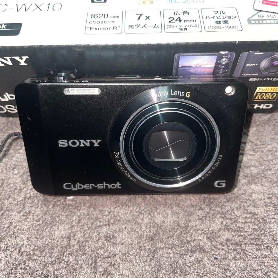 【極美品】SONY Cyber-shot DSC-WX10 デジタルカメラ