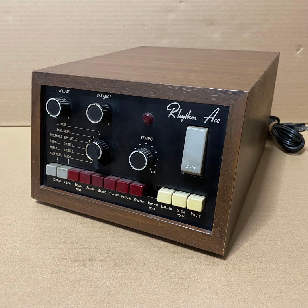 【ジャンク】 「日本ハモンド Rhythm Ace FR-6」 欠損あり