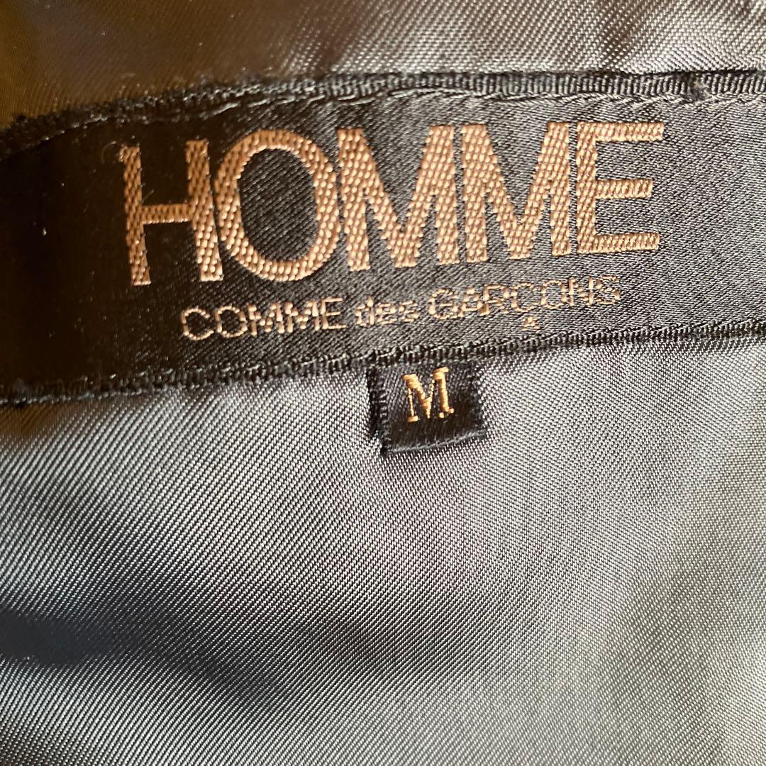 即*能様 COMME des GARCONS 美品 デカオム８０sウールジャケッ