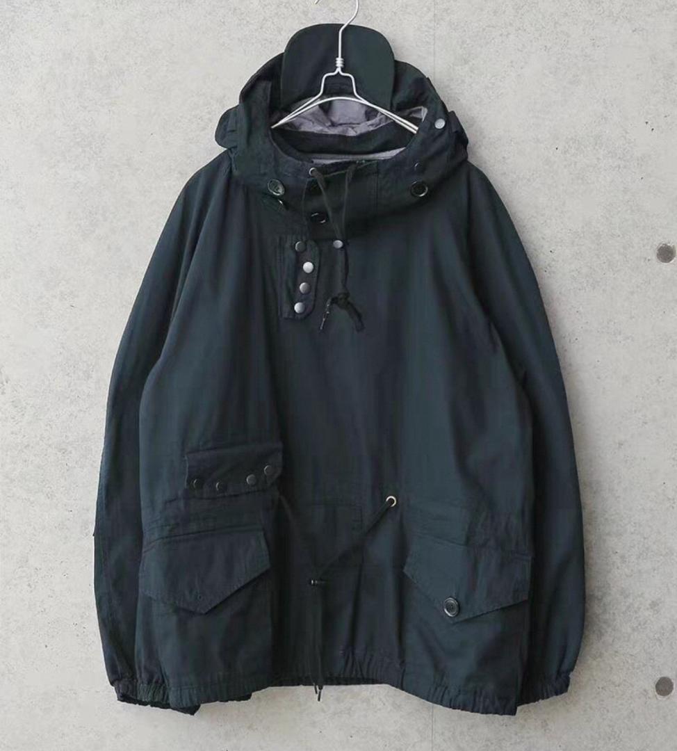 WAIPER.inc ロイヤルネイビー ベンタイル スモックパーカー サイズL