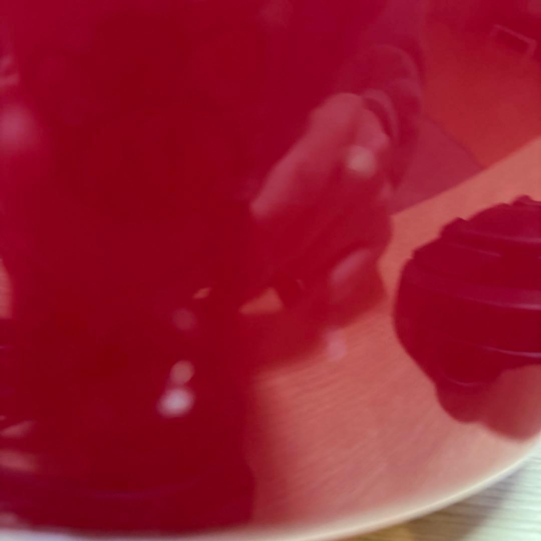 HEALSIO レッド 水なし自動調理鍋　KN-HW24E