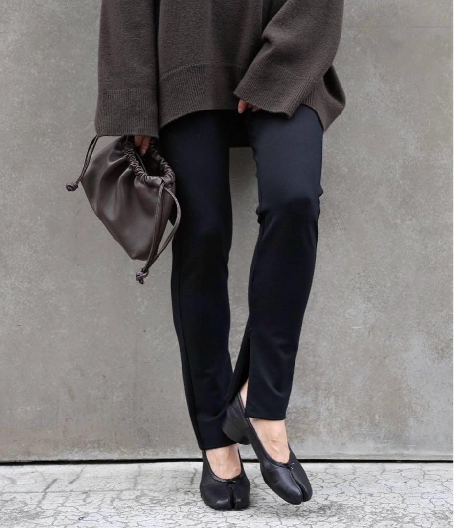 ドゥーズィエムクラス　Warm Zipレギンス　34